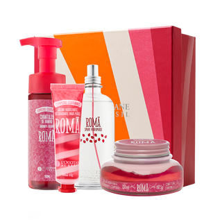 Combo Rom&atilde;: Chantilly de Banho, Geleias Hidratantes e Spray Perfumado